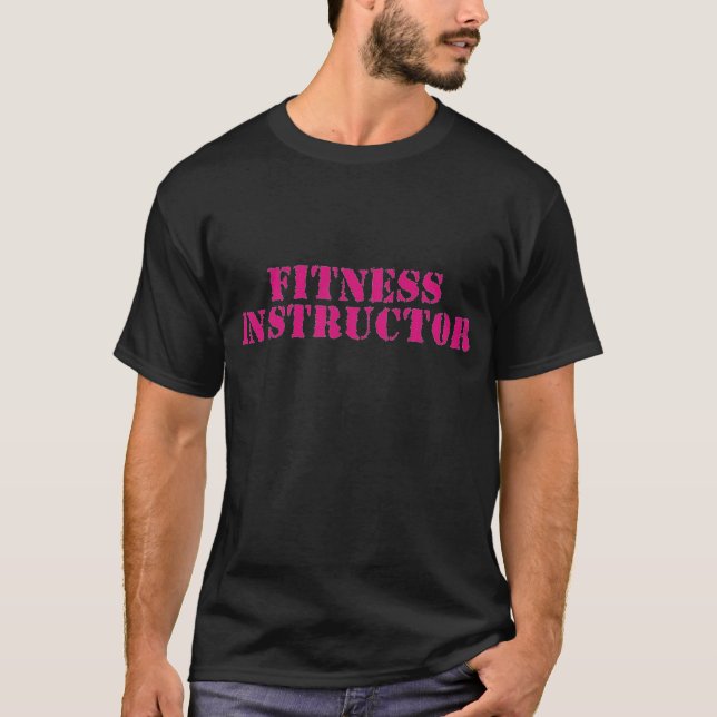Fitness Instructor/Pink T-Shirt (Front)