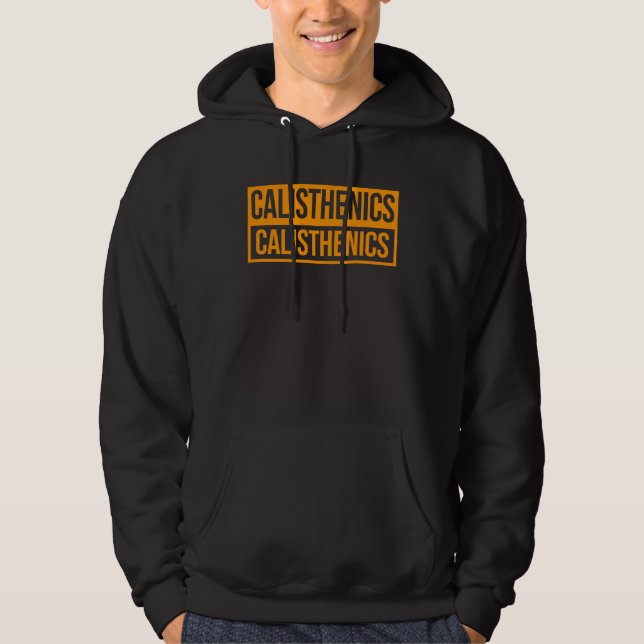 Fitness Instructor Workout Gym Calisthenics Hoodie (Front)
