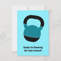 Fitness Kettlebell Portrait Referral Thank You