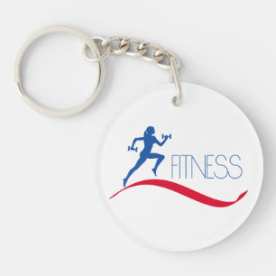 Fitness Key Ring