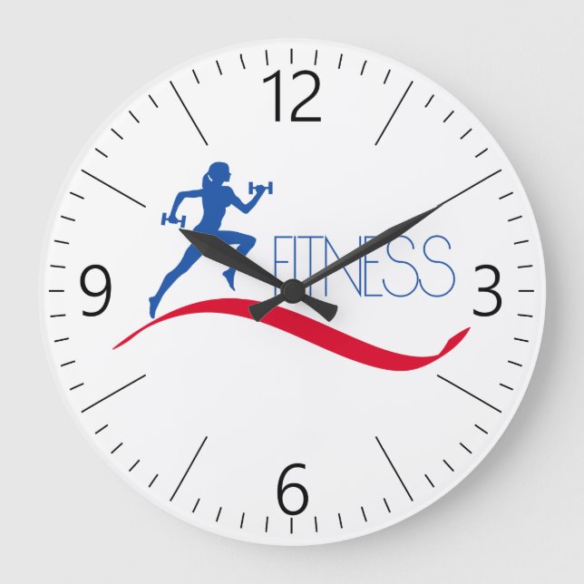 Fitness Large Clock (Front)