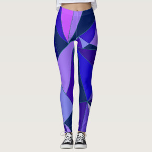 Fitness Legging With Geometric Design