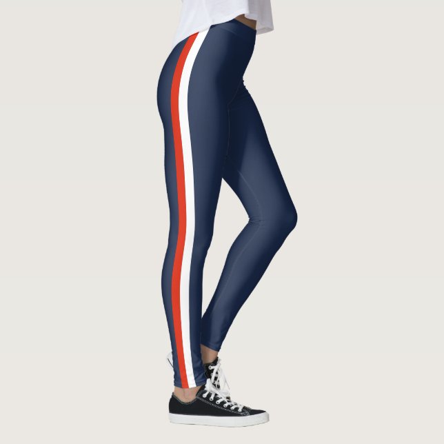 Fitness Leggings with Side Stripe - Your Colours (Right)