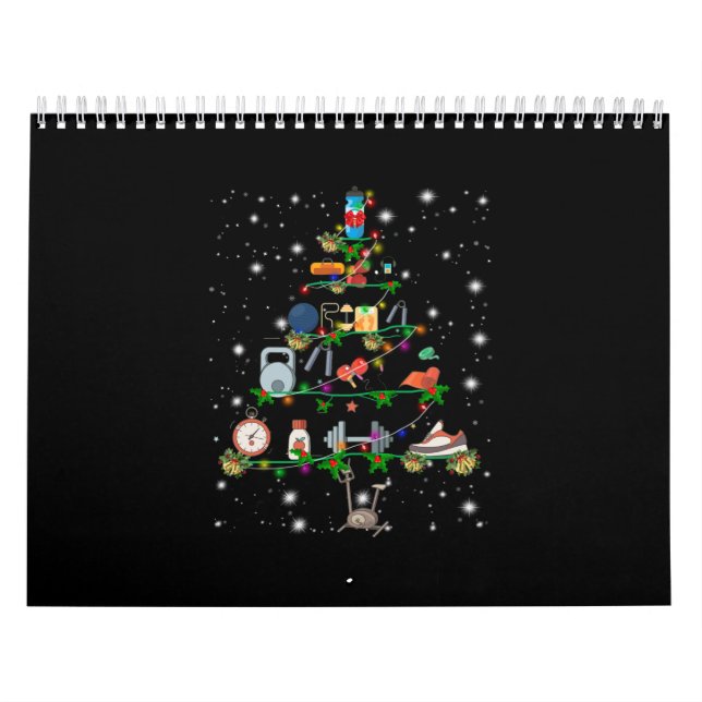 Fitness Lover| Gymnastic Instrument Christmas Tree Calendar (Cover)