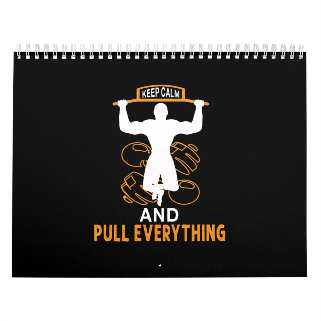 Fitness Lover| Jesus Pull Everything Calendar (Cover)