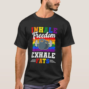 Fitness Lover Personal Trainer LGBT Gym Workout T-Shirt