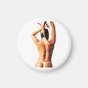 Fitness Model Tanlines Thunder_Cove  Magnet
