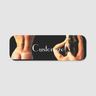 Fitness Model Tanlines Thunder_Cove  Name Tag