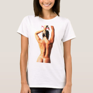 Fitness Model Tanlines Thunder_Cove  T-Shirt
