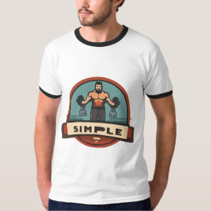 Fitness modern t-shirt design