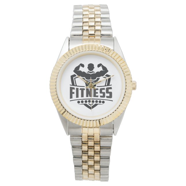 Fitness Motivation Graphic | Strong & Active Life Watch (Front)