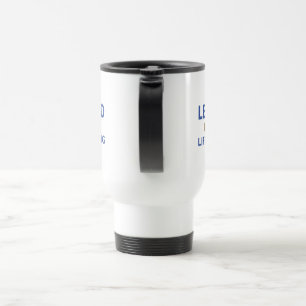 Fitness Motivation Leadership & Gym Mindset Travel Mug