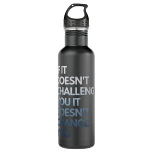 Fitness Motivation Shirt Inspirational Quote Fitne 710 Ml Water Bottle