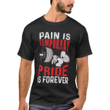 Fitness Motivation T-Shirt Gym Workout T-Shirt 