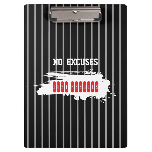 Fitness Motivational Clipboard (Front)