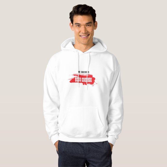 Fitness motivational hoodie (Front Full)