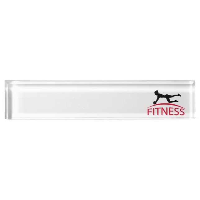 Fitness Nameplate (Front)