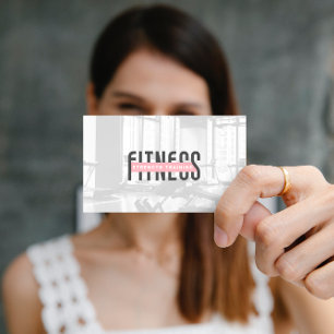 Fitness Personal Health Gym Owner Trainer Appointment Card