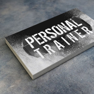 Fitness Personal Trainer Bodybuilder Business Card