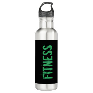 Fitness Personal Trainer Bodybuilding Modern Black 710 Ml Water Bottle