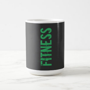 Fitness Personal Trainer Bodybuilding Modern Grey Coffee Mug