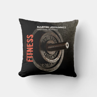 Fitness Personal Trainer Bodybuilding Modern Sharp Cushion