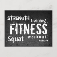 Fitness Personal Trainer Grunge Dark Professional