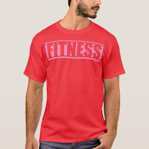 Fitness pink gym fitness workout saying motivation T-Shirt