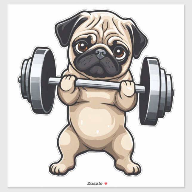 Fitness Pug (Sheet)
