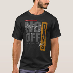 Fitness Quote Y2K Gym Training Back Print Yoga Spo T-Shirt
