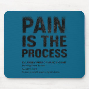 Fitness Quote Y2k Gym Training Back Print Yoga Srt Mouse Mat