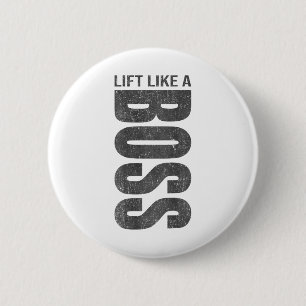 Fitness Quote Y2k Gym Training Ck Print Yoga Sport 6 Cm Round Badge