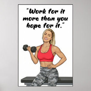 Fitness Quotes Poster