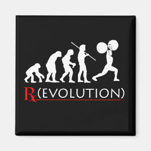 Fitness (rx) Evolution Chart Magnet