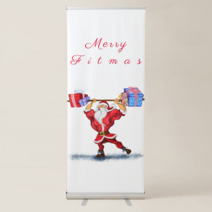 Fitness Santa Banner