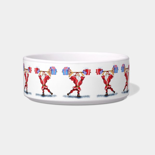 Fitness Santa Claus Bowl (Front)