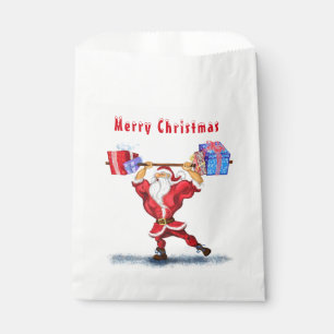 Fitness Santa Favour Bag