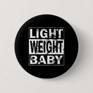 Fitness Saying Kraftsport - Light Weight Ba  6 Cm Round Badge