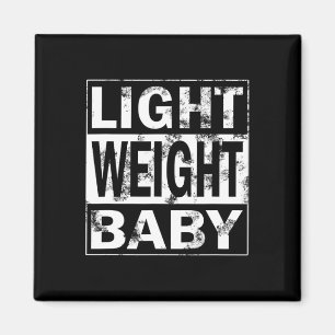 Fitness Saying Kraftsport - Light Weight Ba Magnet
