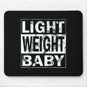 Fitness Saying Kraftsport - Light Weight Ba Mouse Mat