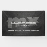 Fitness Scratched Dark Monogram Professional