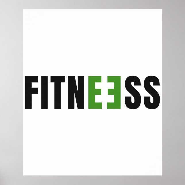 Fitness - Strengh - Gym Life - Working Out - Yoga Poster (Front)