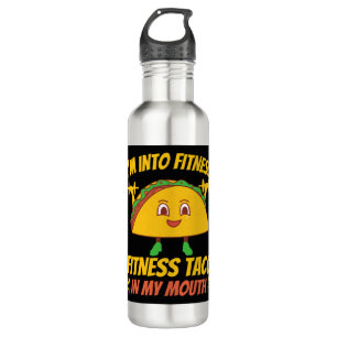 Fitness Taco Exercise Gym 710 Ml Water Bottle