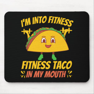 Fitness Taco Exercise Gym Mouse Mat