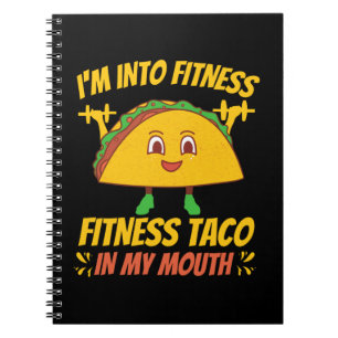 Fitness Taco Exercise Gym Notebook
