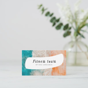 Fitness Tours Business Card