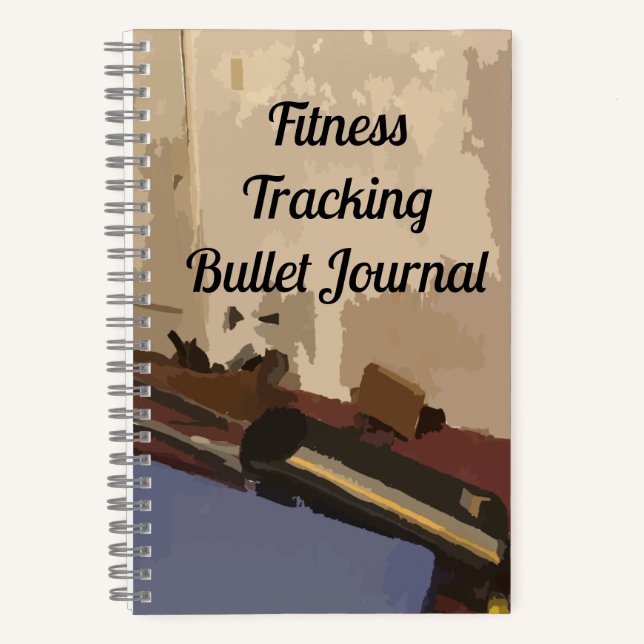 Fitness Tracking Bullet Journal (Front)