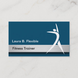 Fitness Trainer Business Cards