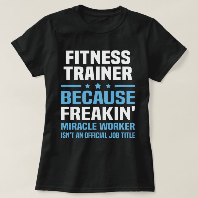 Fitness Trainer T-Shirt (Design Front)