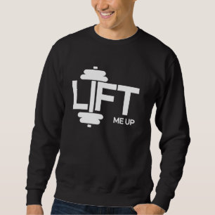 Fitness Training Gym Graphic Strongman Motivationa Sweatshirt